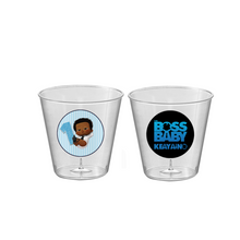Afbeelding in Gallery-weergave laden, Gepersonaliseerde transparante Boss Baby bekers