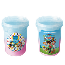 Afbeelding in Gallery-weergave laden, Gepersonaliseerde Pawty Time suikerspin emmers