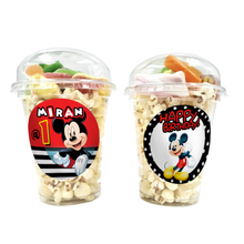 Afbeelding in Gallery-weergave laden, Gepersonaliseerde Mickey Mouse snoep en popcorn bekers