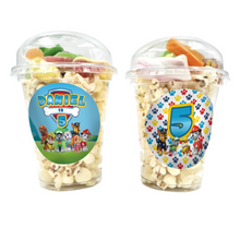 Afbeelding in Gallery-weergave laden, Gepersonaliseerde Pawty Time snoep en popcorn bekers