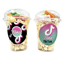 Afbeelding in Gallery-weergave laden, Gepersonaliseerde TikTok snoep en popcorn bekers
