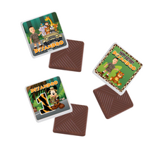 Afbeelding in Gallery-weergave laden, Gepersonaliseerde Mickey Safari napolitaanse chocolaatjes