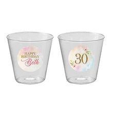 Afbeelding in Gallery-weergave laden, Gepersonaliseerde transparante bekers (volwassen feest)