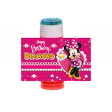 Afbeelding in Gallery-weergave laden, Gepersonaliseerde Minnie Mouse bellenblaas