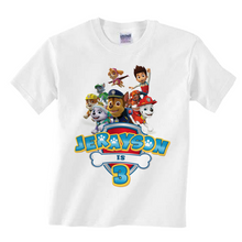 Afbeelding in Gallery-weergave laden, Gepersonaliseerde Pawty Time T-shirts