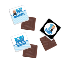 Afbeelding in Gallery-weergave laden, Gepersonaliseerde Boss Baby napolitaanse chocolaatjes