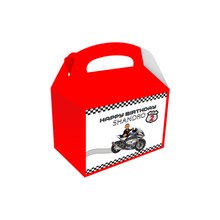 Afbeelding in Gallery-weergave laden, Gepersonaliseerde Motor traktatie uitdeel doos