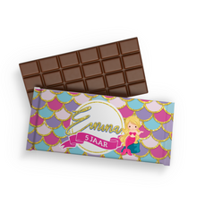 Afbeelding in Gallery-weergave laden, Gepersonaliseerde Zeemeermin Mermaid chocoladereep