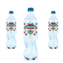 Afbeelding in Gallery-weergave laden, Gepersonaliseerde Pawty Time waterfles labels