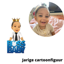 Afbeelding in Gallery-weergave laden, Gepersonaliseerde transparante Boss Baby bekers