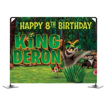 Afbeelding in Gallery-weergave laden, All Hail King Julien Madagascar Banners