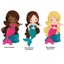 Afbeelding in Gallery-weergave laden, Gepersonaliseerde Zeemeermin Mermaid napolitaanse chocolaatjes