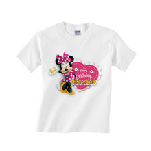 Afbeelding in Gallery-weergave laden, Gepersonaliseerde Minnie Mouse T-shirts