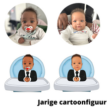 Afbeelding in Gallery-weergave laden, Gepersonaliseerde transparante Boss Baby bekers