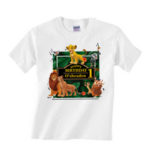 Afbeelding in Gallery-weergave laden, Gepersonaliseerde Lion King T-shirts