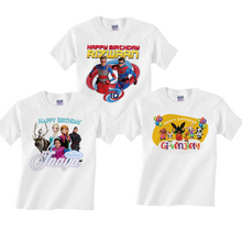 Afbeelding in Gallery-weergave laden, Gepersonaliseerde T-shirts (alle feest thema's)