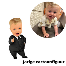 Afbeelding in Gallery-weergave laden, Gepersonaliseerde transparante Boss Baby bekers