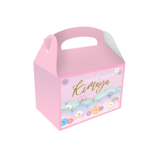 Afbeelding in Gallery-weergave laden, Gepersonaliseerde Bloemen Pastel traktatie uitdeel doos