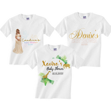 Afbeelding in Gallery-weergave laden, Gepersonaliseerde T-shirts (Baby/Reveal)