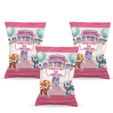 Afbeelding in Gallery-weergave laden, Gepersonaliseerde Skye popcorn uitdeelzakjes