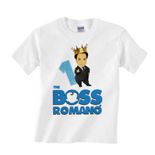 Afbeelding in Gallery-weergave laden, Gepersonaliseerde Boss Baby T-shirts