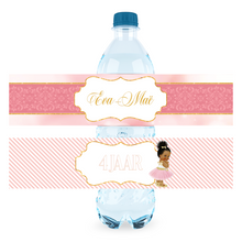 Afbeelding in Gallery-weergave laden, Gepersonaliseerde Prinses waterfles labels en stickers