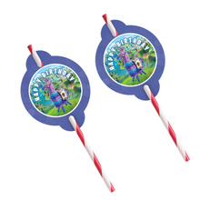 Afbeelding in Gallery-weergave laden, Gepersonaliseerde Fortnite rietjes