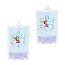 Afbeelding in Gallery-weergave laden, Gepersonaliseerde Frozen Drinkzakjes
