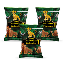 Afbeelding in Gallery-weergave laden, Gepersonaliseerde Lion King chips zakjes