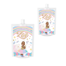 Afbeelding in Gallery-weergave laden, Gepersonaliseerde Unicorn Drinkzakjes