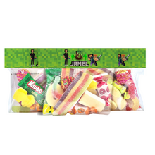 Afbeelding in Gallery-weergave laden, Gepersonaliseerde Minecraft snoepzakjes