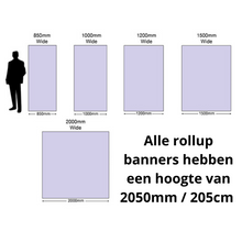 Afbeelding in Gallery-weergave laden, Rollup Banners (Alle Baby/Reveal Thema's)