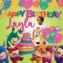 Afbeelding in Gallery-weergave laden, foto van de jarige in het ontwerp