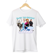 Afbeelding in Gallery-weergave laden, Gepersonaliseerde Frozen T-shirts