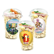 Afbeelding in Gallery-weergave laden, Gepersonaliseerde snoep en popcorn bekers