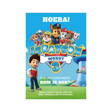 Afbeelding in Gallery-weergave laden, Pawty Time uitnodiging (digitaal)