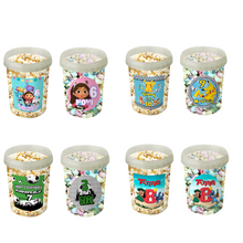 Afbeelding in Gallery-weergave laden, Gepersonaliseerde popcorn emmers
