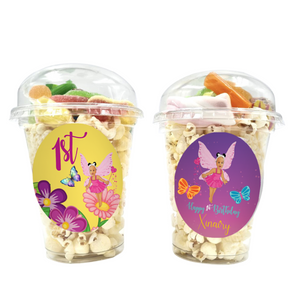Gepersonaliseerde Vlinders snoep en popcorn bekers