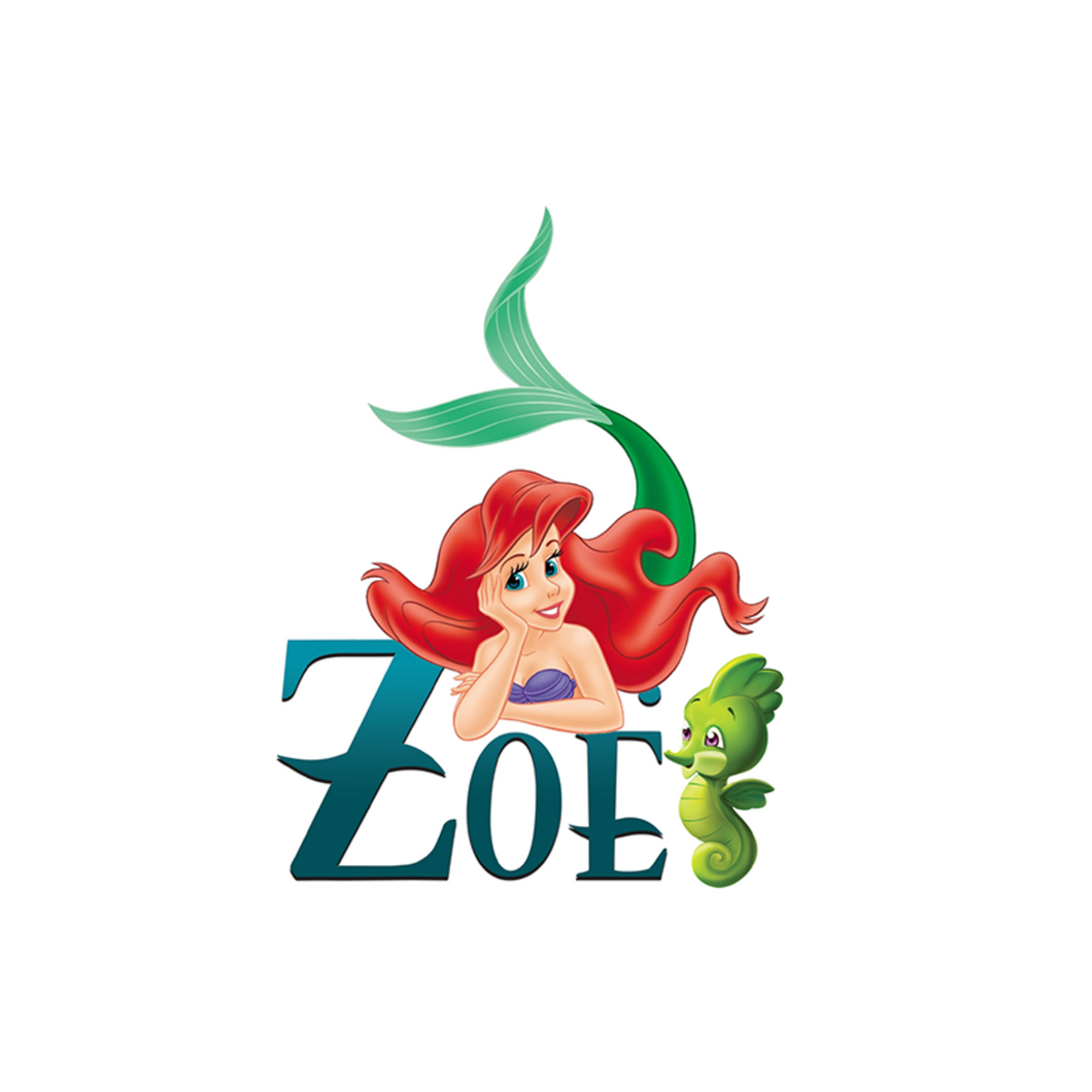 Gepersonaliseerde Ariel centerpiece (tafel decoratie)