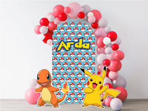 Pokémon Pikachu & Charmander Decoratie Cutout Set