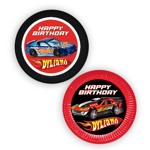 Gepersonaliseerde Hotwheels borden