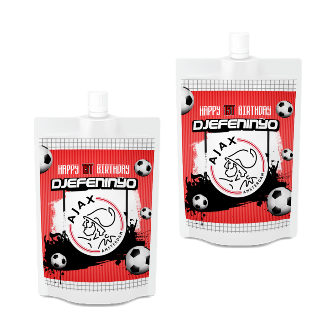 Gepersonaliseerde Ajax Drinkzakjes