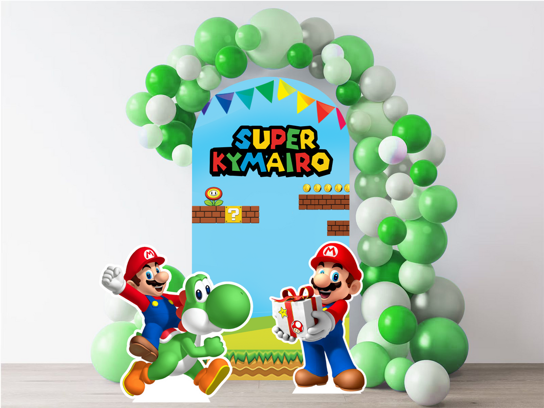 Mario Bros 2.0 Decoratie Cutout Set