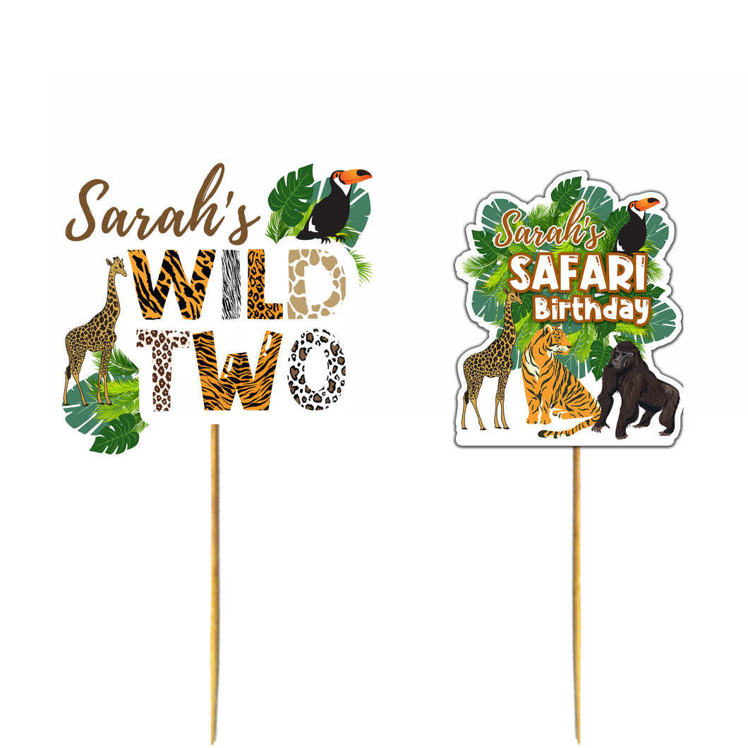 Gepersonaliseerde Safari Wild photoprops