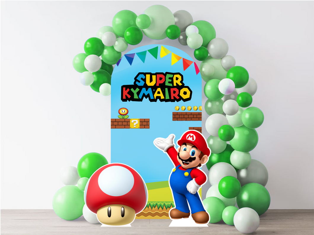 Super Mario & Toad Decoratie Cutout Set