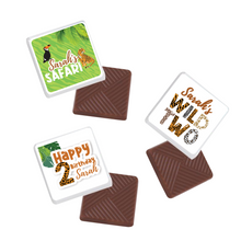 Afbeelding in Gallery-weergave laden, Gepersonaliseerde Safari Wild napolitaanse chocolaatjes
