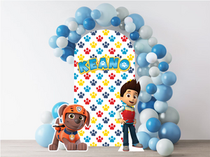 Paw Patrol Ryder & Zuma Decoratie Cutout Set