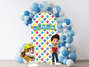 Paw Patrol Ryder & Rubble Decoratie Cutout Set