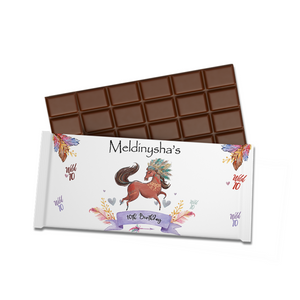 Gepersonaliseerde Paarden (Bohemian-editie) chocoladereep