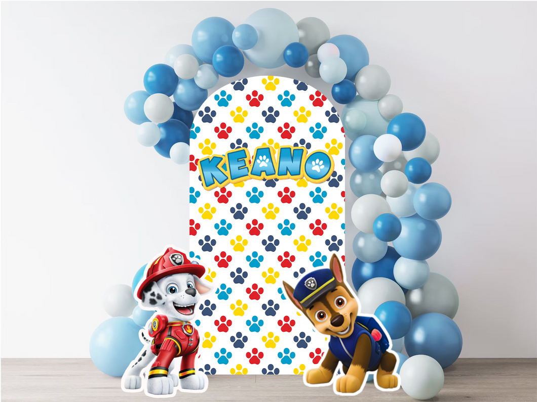 Paw Patrol Chase & Marshall Decoratie Cutout Set